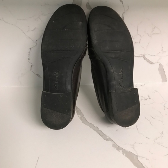 Clarks Bendables Brown Leather Loafer US 6.5 M - Picture 8 of 8